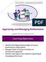 Appraising & Managing Performance