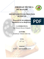 Proyecto de Bioporcesos 2do Ciclo