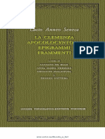 (Classici latini) Lucio Anneo Seneca, a cura di Luciano De Biasi - La clemenza. Apocolocyntosis. Epigrammi. Frammenti-UTET (2009).pdf