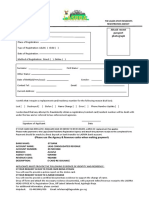 Replacement Form