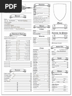 L5R - Character Sheet 4 PDF | PDF | Role Playing Games | Gaming