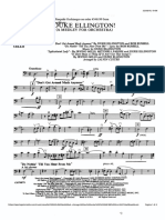 Ellington - Medley for Orchestra (cello part)