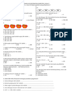 Latihan Uas Matematika Semester 1 Kelas 2