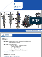 Delta Fluid Systems - Notable Completed Projects Sept 2018