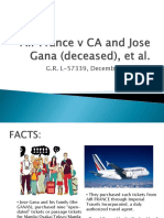 Air France v CA