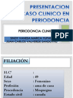 Caso CLINICO Periodoncia II PPT 1