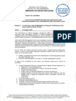 2019 Call For Submission of Project Proposals PDF