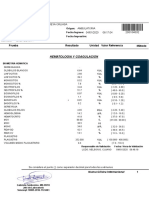 Hematología y bioquímica clínica de Mireya Herrera