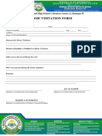 Home Visitation Form