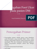 Pencegahan Foot Ulcer Pada Pasien DM
