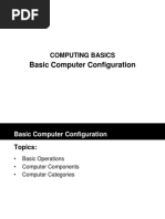 Basic Computer Configuration