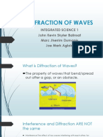 DIFFRACTION OF WAVES