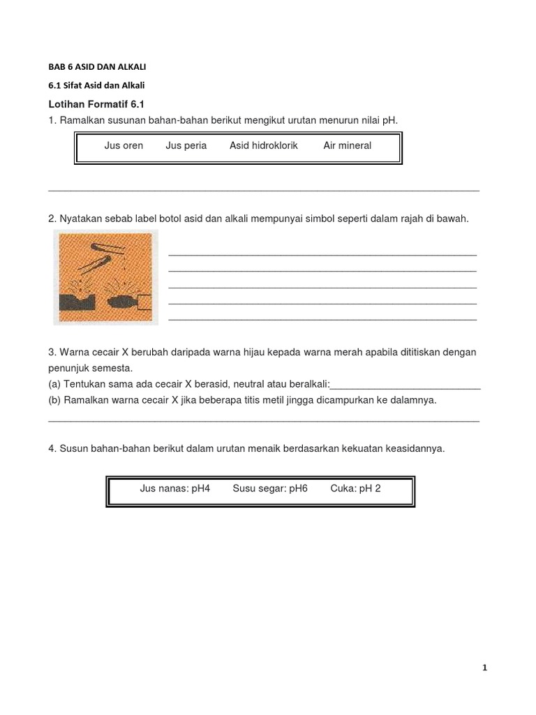 T2 Bab 6 Asid Dan Alkali Pdf