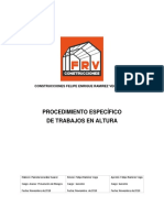 PROCEDIMIENTO DE TRABAJOS EN ALTURA