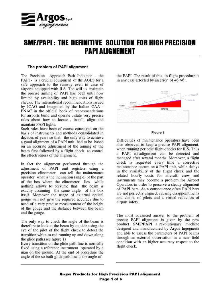 High Precision PAPI Alignment Solutions | PDF | Accuracy And Precision ...