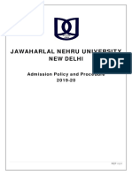 Admission Policy Final-2019-20 PDF