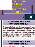 Ekspresyong Hudyat NG Kaugnayang Lohikal