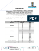 Regimen Tarifario PDF