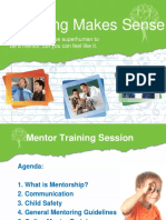 Mentor Training Session