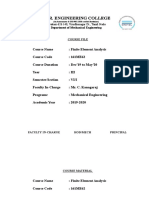 Course File - Front Page