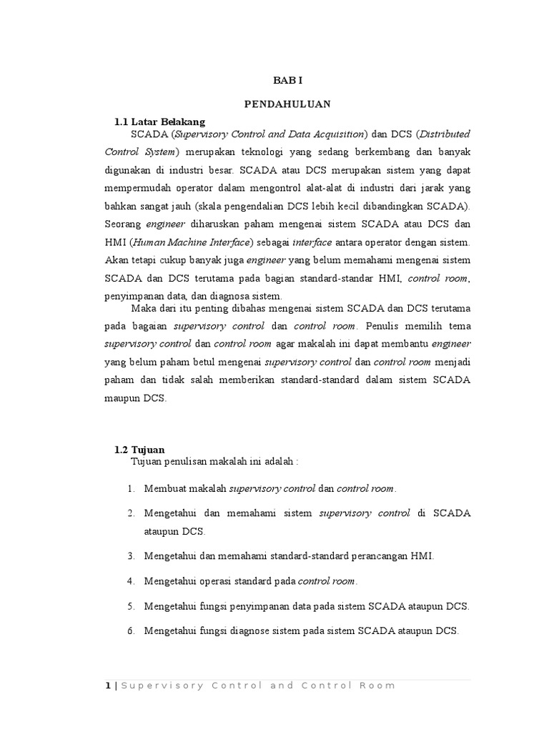 SCADA dan DCS untuk Engineer | PDF