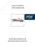 Panduan Supervisi Rsud Hanafie Ipkp