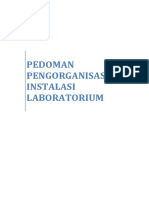 Pedoman Pengorganisasian Instalasi Laboratorium RSUD Ciracas 2017