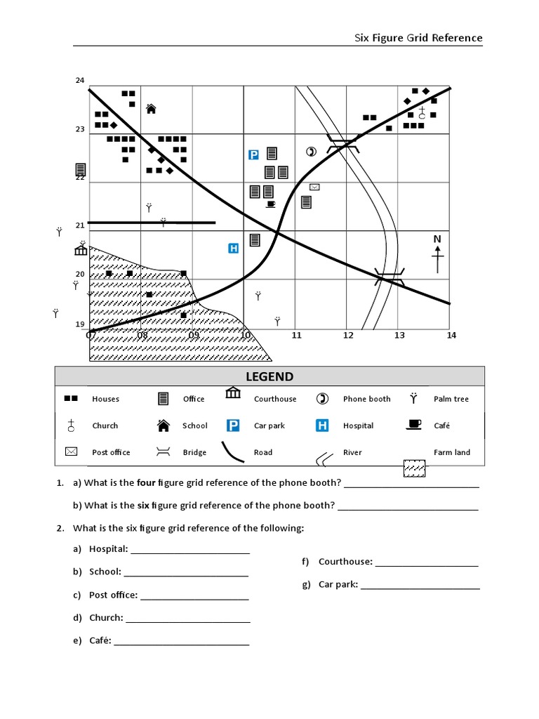 Six Figure Grid References