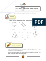 Surface Area of A Pyramid With A Square Base