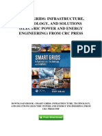 Smart Grids Infrastructure Technology and Solutions Electric Power and Energy Engineering From CRC Press PDF