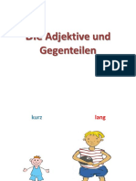 Adjektive German Worksheet