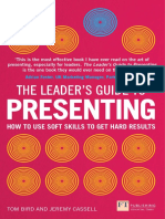 The Leader's Guide To Presenting - How To Use Soft Skills To Get Hard Results PDF