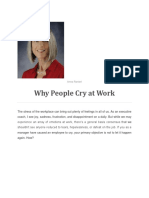 Why people cry at work