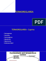 Cursul Nr. 2 - Termoreglarea. Hipotermia. Hipertermia. Sindromul Febril