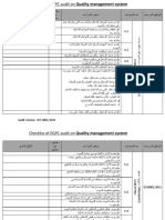 TQM Checklist