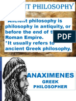 Group 2 Anaximenes Philosopher