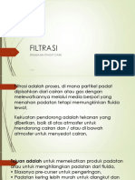 Kuliah Ke 12 Filtrasi