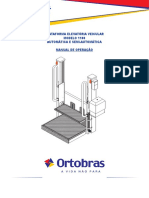 Plataforma Elevatória Veicular Modelo 1100 Automática e Semi-Automática Manual de Operação
