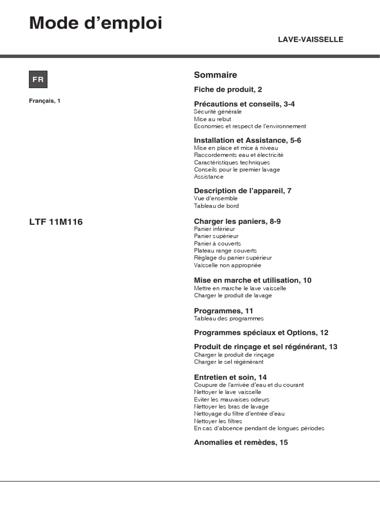 Résolu) Fuite par débordement évacuation lave vaisselle (Page 1