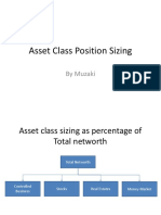 Asset Class Position Sizing