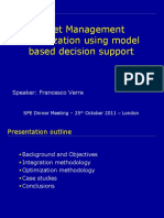 27 - OCT - 2011 Francesco Verre - Asset Management Optimization Using Model Based Decision Support (11-44)