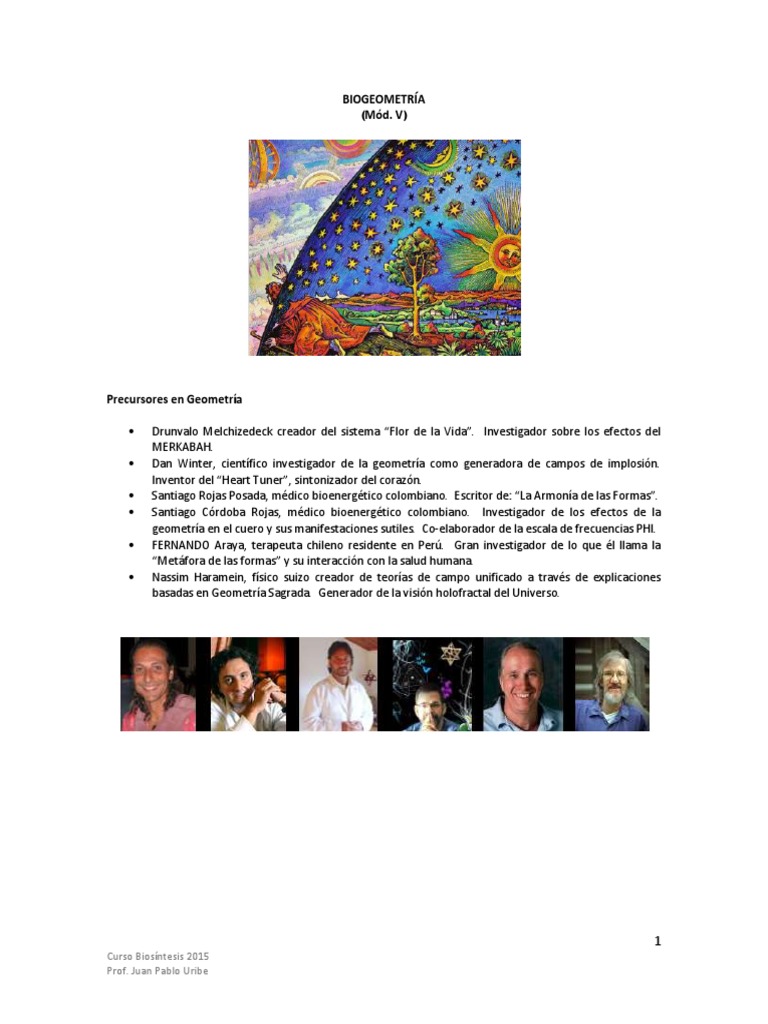 Biogeometría y Geometría Sagrada (PDF Mod. V) (Resumen) PDF | Descargar ...