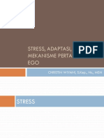 Stress, Adaptasi, & Mekanisme Pertahanan Ego