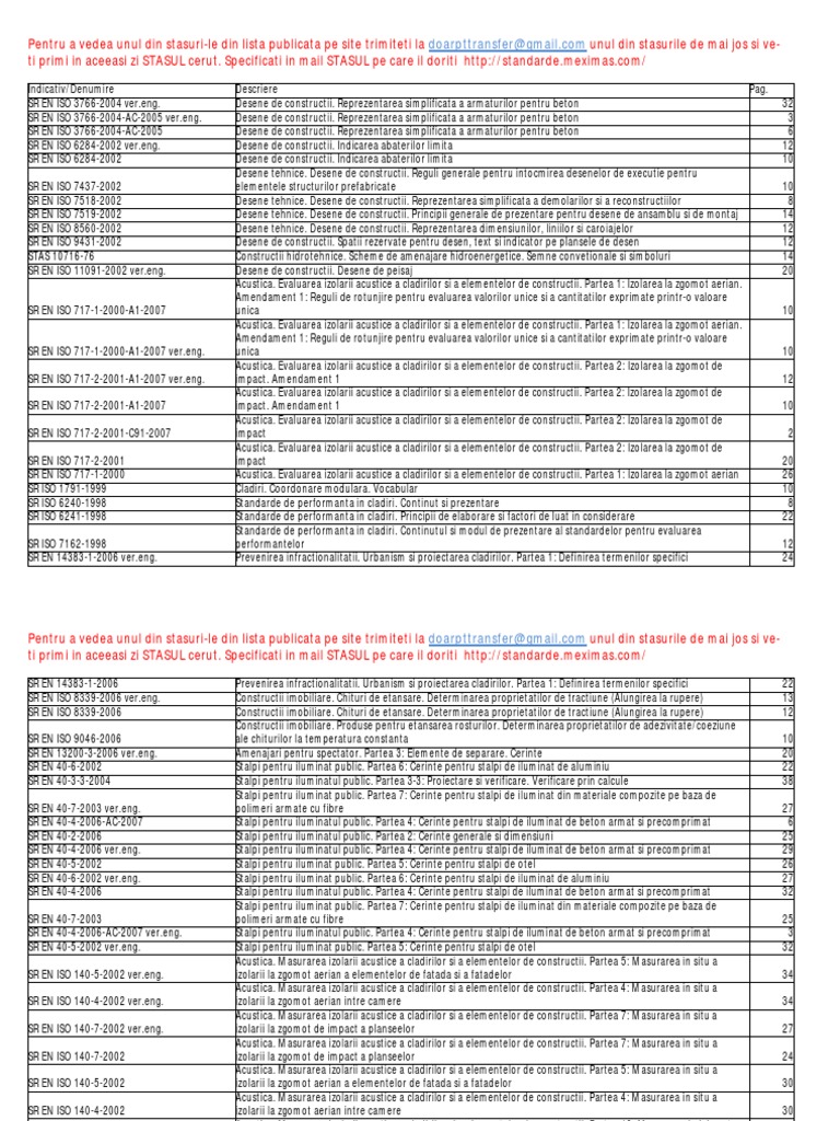 Standard Stas Normativ SR en Iso Asro PDF | PDF
