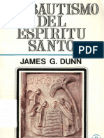 James Dunn El Bautismo Del Espiritu Santo