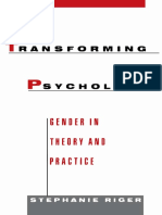 Stephanie Riger - Transforming Psychology - Gender in Theory and Practice - Oxford University Press (2000) PDF