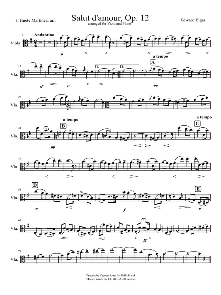 (未使用･未開封品)　Salut d&#39;amour op. 12 fuer Violoncello und Klavier f4u0baa Elgar: Salut d'amour op. 12 for Violoncello and Piano — Tom