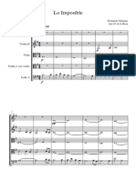 Lo Imposible Quartet - Score and Partsviolaaaa PDF