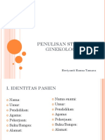 PENULISAN STATUS GINEKOLOGI