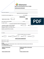 Form M Application